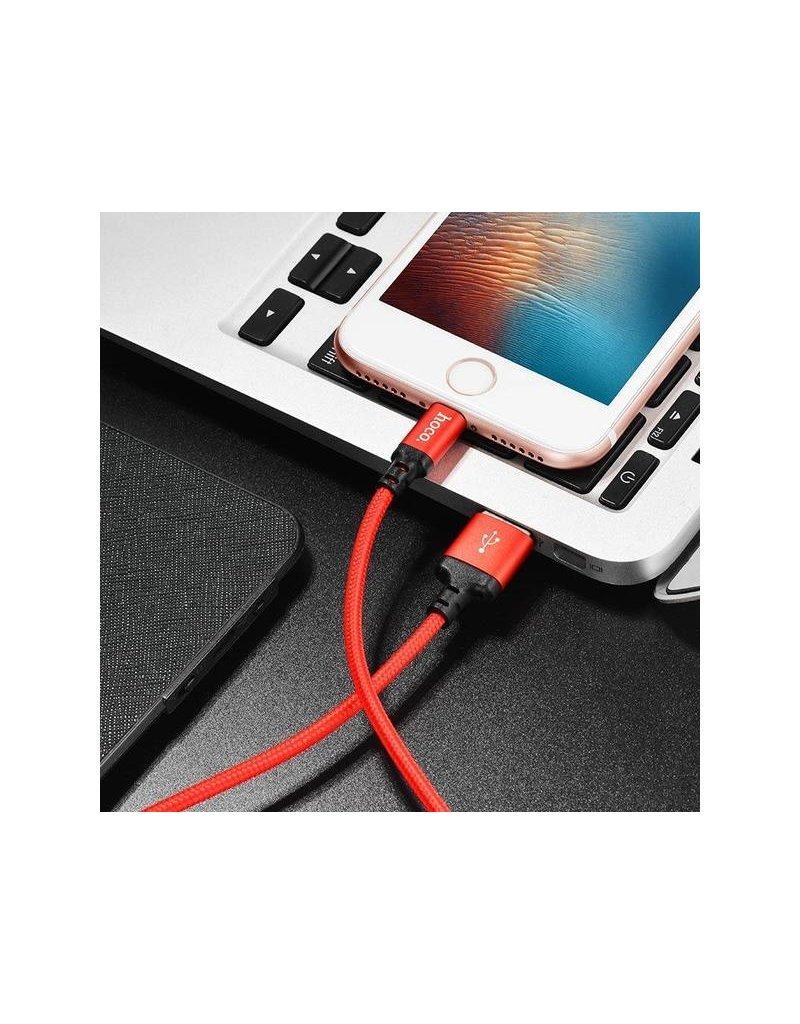 HOCO HOCO (2M) Charge&Synch USB-C Cable Red -