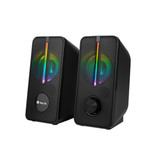 NGS NGS GAMING SPEAKERS GSX-150 2.0 GAMING SPEAKER-RGB LIGHTS USB POWERED- OUTPUT POWER 12W