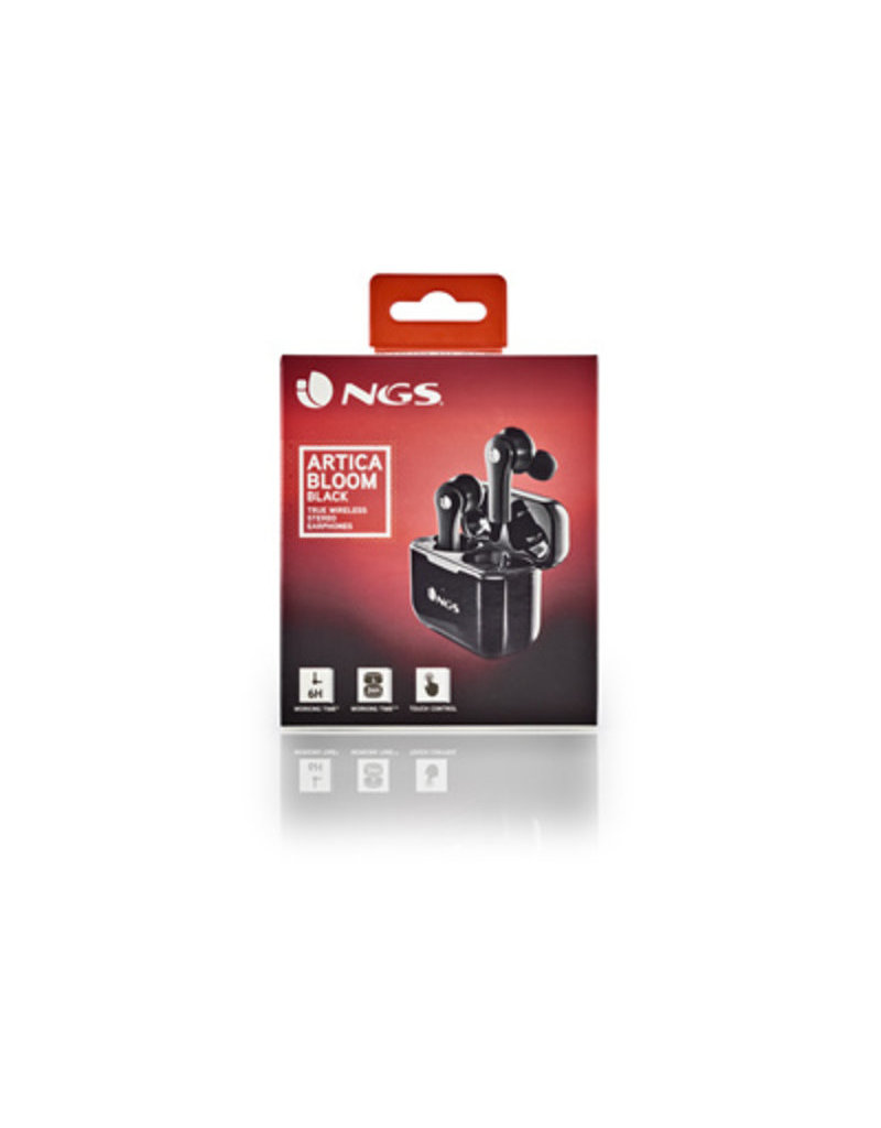 NGS Draadloze oordopjes - NGS - Bluetooth 5.1 - ARTICA BLOOM - Black - Wireless