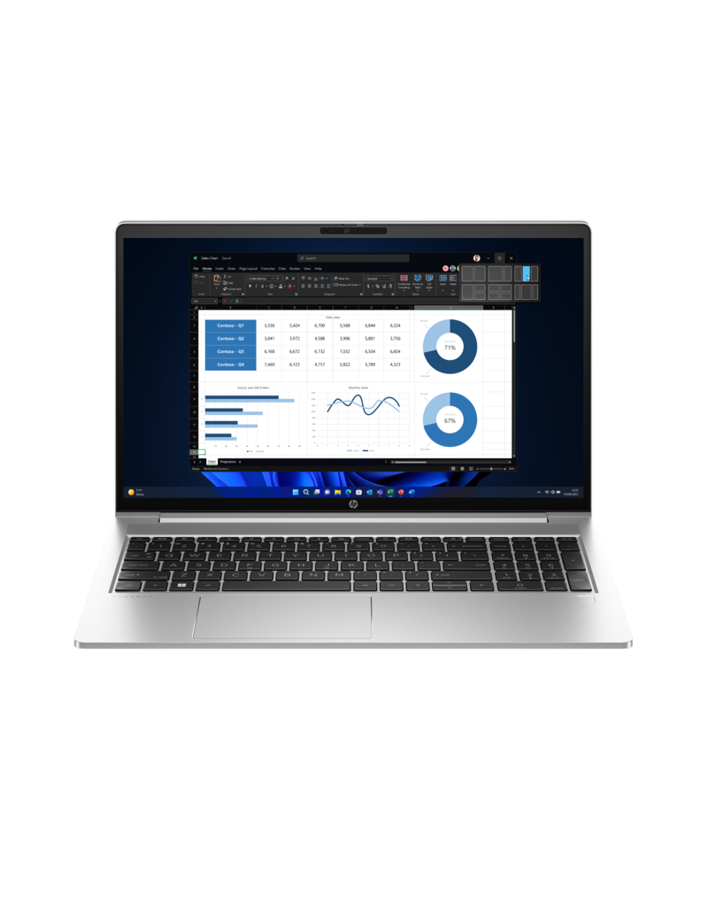 HP HP AD1G6ET-W11 - HP Prob 450 G10 15.6 F-HD i5-1335U 16GB 1TB SSD W11P 3YNB