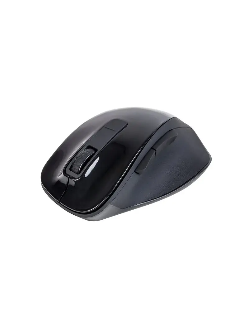 NGS NGS BOW BLACK 5 BUTTONS OPTICAL WIRELESS MOUSE, ERGONOMIC, BIG SIZE
