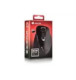 NGS NGS BOW BLACK 5 BUTTONS OPTICAL WIRELESS MOUSE, ERGONOMIC, BIG SIZE