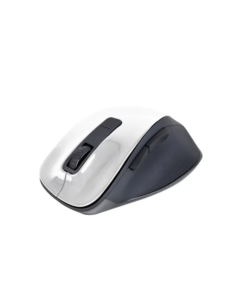 NGS NGS BOW WHITE 5 BUTTONS OPTICAL WIRELESS MOUSE, ERGONOMIC, BIG SIZE