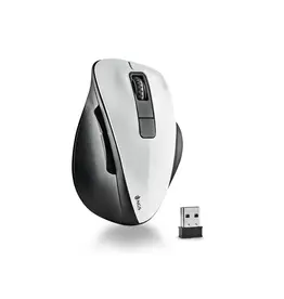 NGS NGS BOW WHITE 5 BUTTONS OPTICAL WIRELESS MOUSE, ERGONOMIC, BIG SIZE