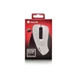 NGS NGS BOW WHITE 5 BUTTONS OPTICAL WIRELESS MOUSE, ERGONOMIC, BIG SIZE