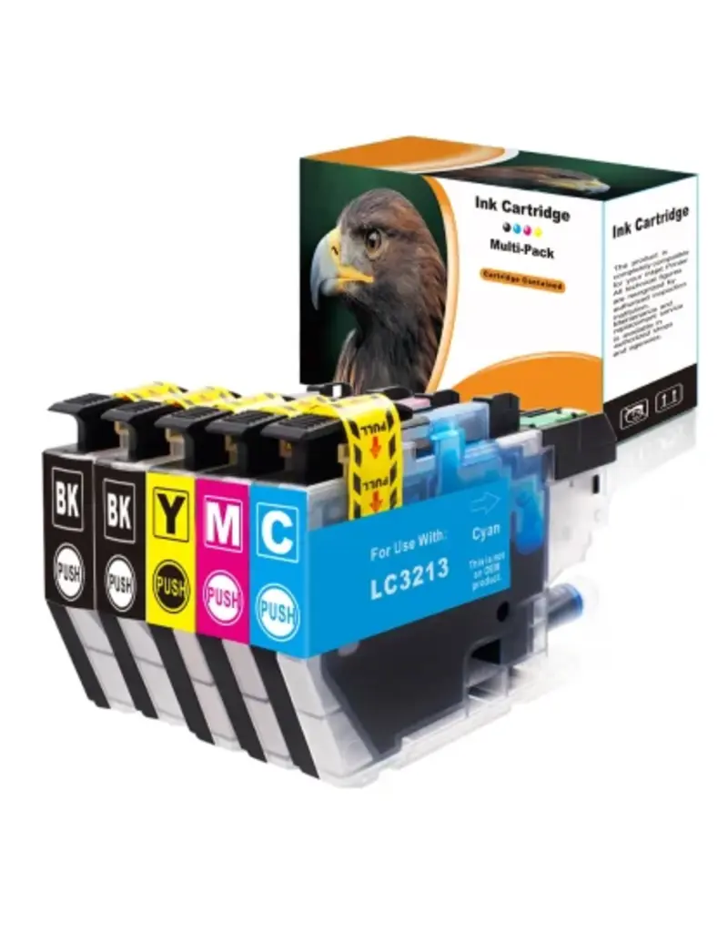 Brother LC-3213 XL multi pack (huismerk) 5 stuks