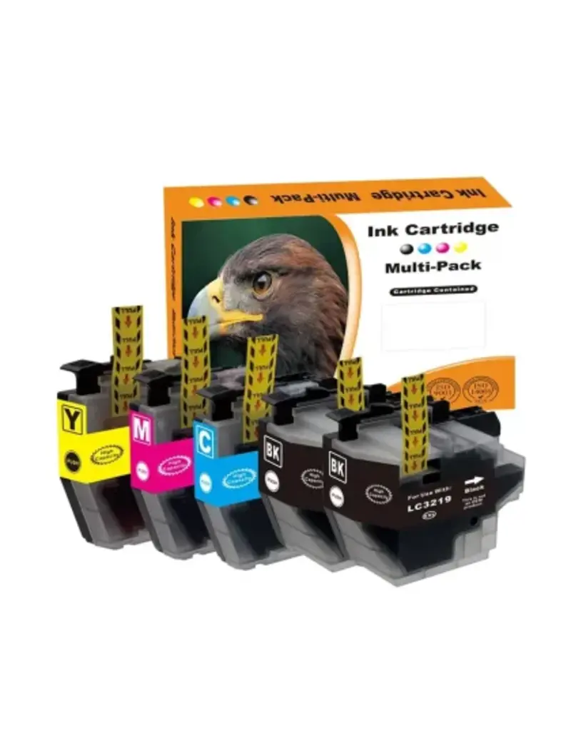 Huismerk Multipack Brother LC 3219 XL BK, C, M en Y ( 5 stuks )