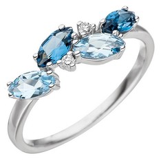 Ringe mit farbenprächtigen Edelsteinen