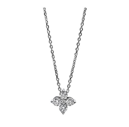 Diamant Collier 0,40 ct Weißgold 750