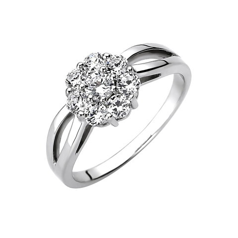 Zirkonia Ring Sterling Silber 925