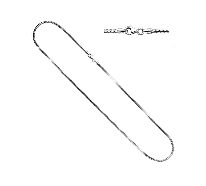 Schlangenkette 1,6 mm Sterlingsilber 925