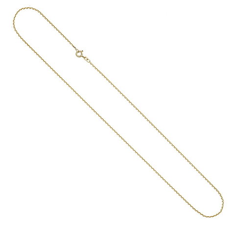 Ankerkette 1,2 mm Gelbgold 333