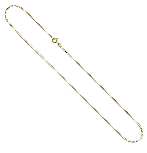 Venezianerkette 1,0 mm Gelbgold 333