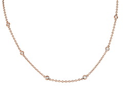 Artikel mit Schlagwort Diamant Collier Rotgold 750