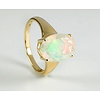 Ring mit Opal, 585er Gelbgold