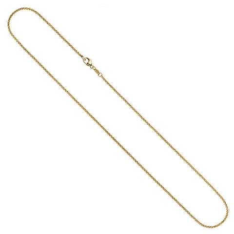 Erbskette 1,5 mm Gelbgold 333