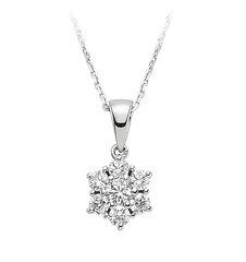 Diamanthalsketten, Ketten mit Diamant-Anhänger