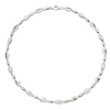 Collier mit Zirkonia, 925 Sterling Silber