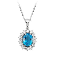 Diamanthalsketten, Ketten mit Diamant-Anhänger