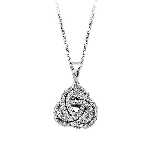 Diamant Collier 0,27 ct Weißgold 585