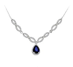 Artikel mit Schlagwort Saphir Collier mit Diamanten