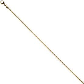  Kobrakette Gelbgold 333, 1,7 mm