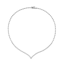  Diamant Collier 1,40 ct Weißgold 585