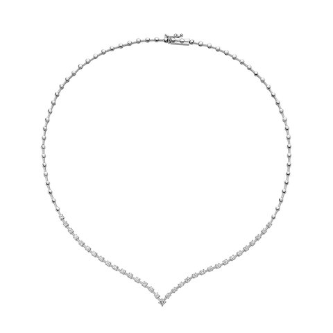 Diamant Collier 1,40 ct Weißgold 585