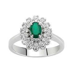Artikel mit Schlagwort Smaragd Diamant Ring