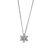 Diamant Collier Snowflake 0,36 ct aus 750er Weißgold