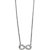 Silber-Collier Infinity mit Zirkonia