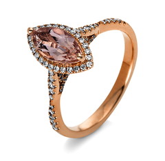 Artikel mit Schlagwort Morganit Diamant Ring Gold 585