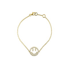 Artikel mit Schlagwort Diamant Armband Smiley Gold 750