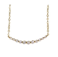 Artikel mit Schlagwort Diamant Collier Gelbgold