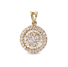 Artikel mit Schlagwort Diamant Anhänger Gelbgold 750