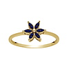 Saphir Ring, 585er Gelbgold