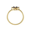 Saphir Ring, 585er Gelbgold