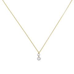 Artikel mit Schlagwort Diamant Collier Gelbgold 750