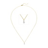 Diamant Collier 0,21 ct aus 750er Gelbgold