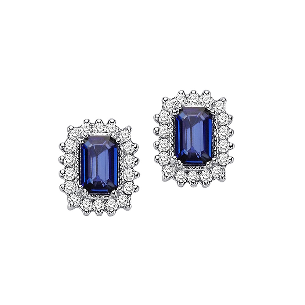 2 Karat Runder Echt Diamant Ohrstecker Damen Schmuck Weißgold