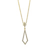 Diamant Collier 0,15 ct aus 750er Gelbgold