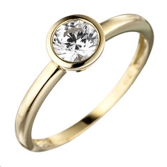 Artikel mit Schlagwort Zirkonia Ring Gelbgold