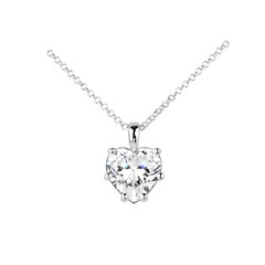 Artikel mit Schlagwort Zirkonia Collier Herz