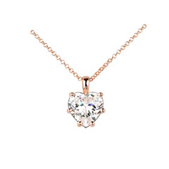 Artikel mit Schlagwort Zirkonia Collier Herz
