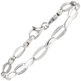  Zirkonia Armband Silber 925