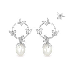 Artikel mit Schlagwort Ohrstecker Schmetterling Silber