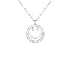 Artikel mit Schlagwort Smiley Zirkonia Collier Silber