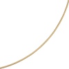 Halsreif 1,1 mm aus 585er Gelbgold