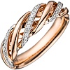 Diamant Ring Rotgold 585