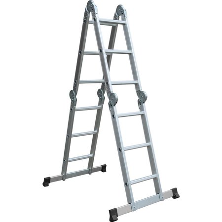Batavia multifunctionele vouwladder 3,56 meter met platform